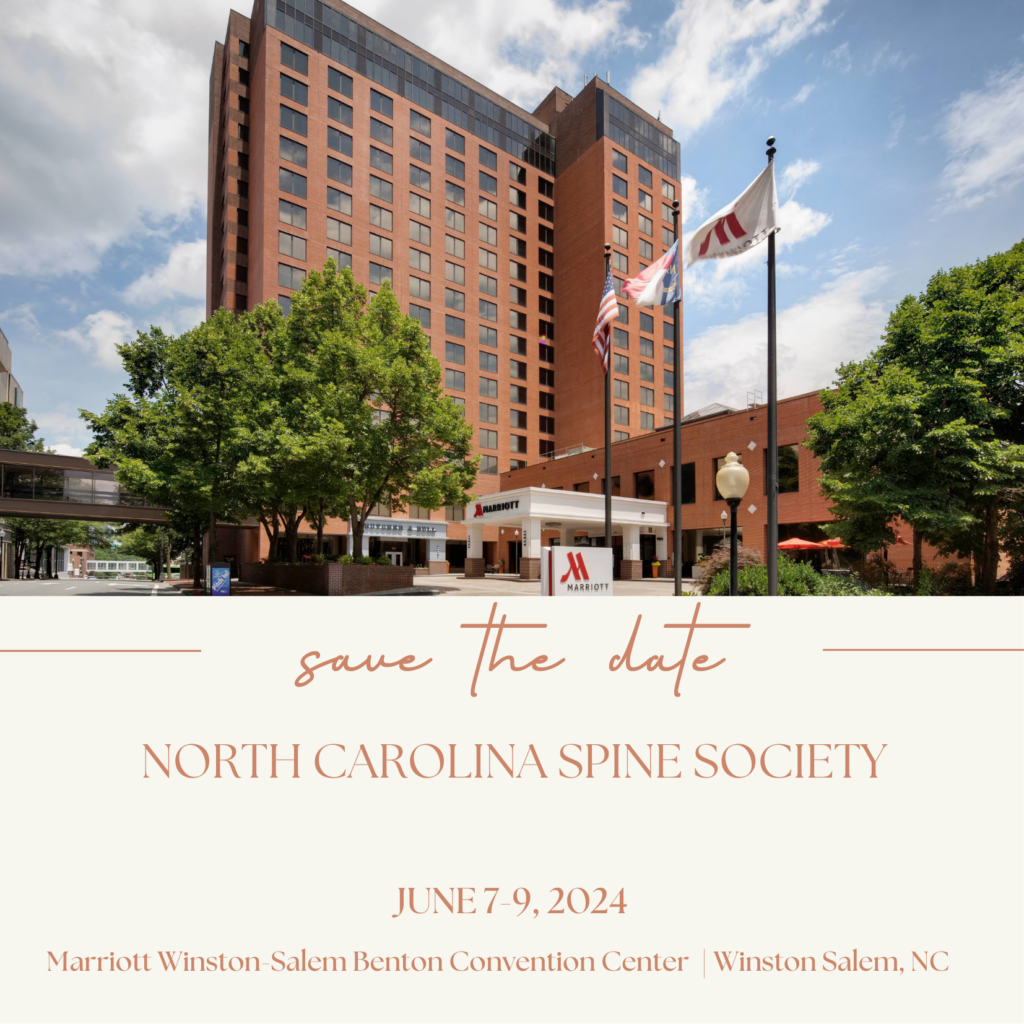 NC Spine Society Call for Abstracts. Submit Yours Today! North